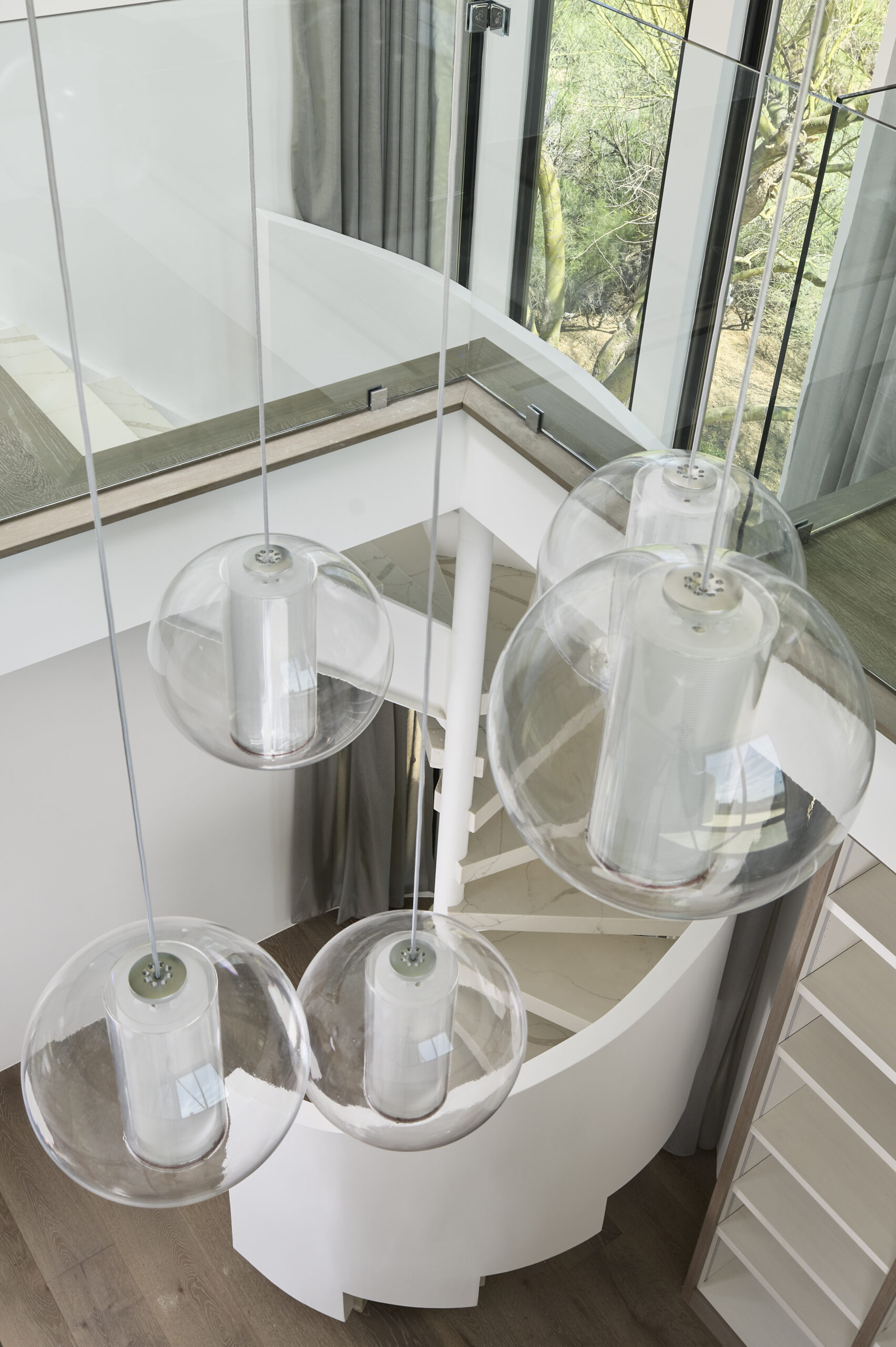 JSF Design Luxury residential interior design staircase scottsdale