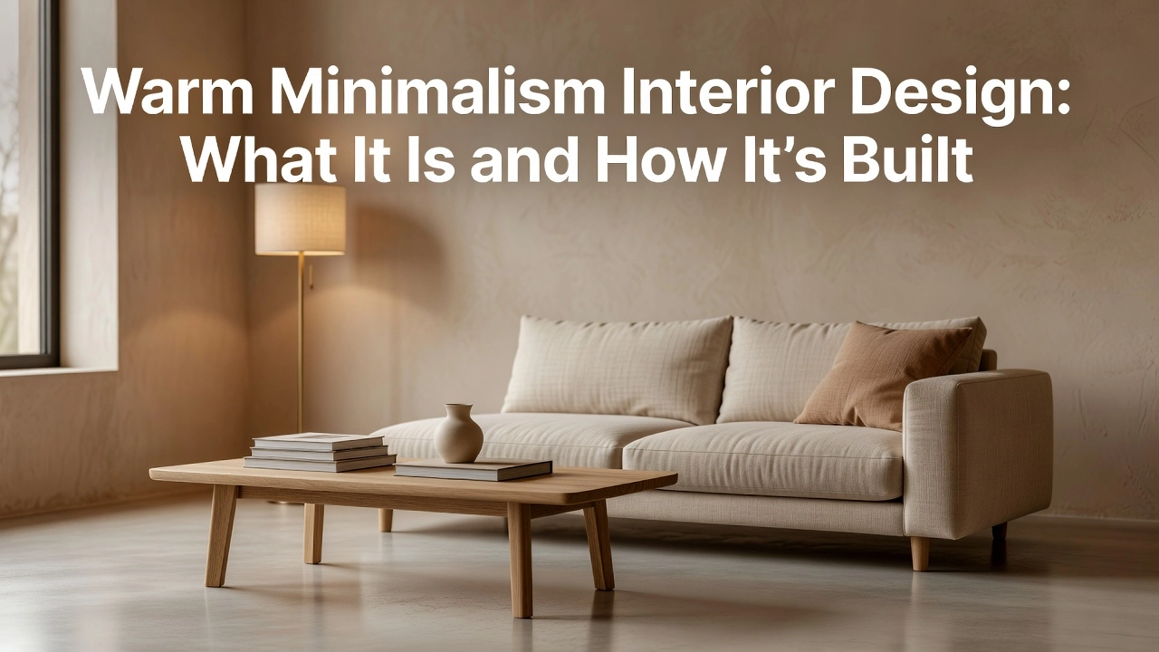 Professional header image for industry analysis: Warm Minimalism Interior Design: What It Is and How It's ...