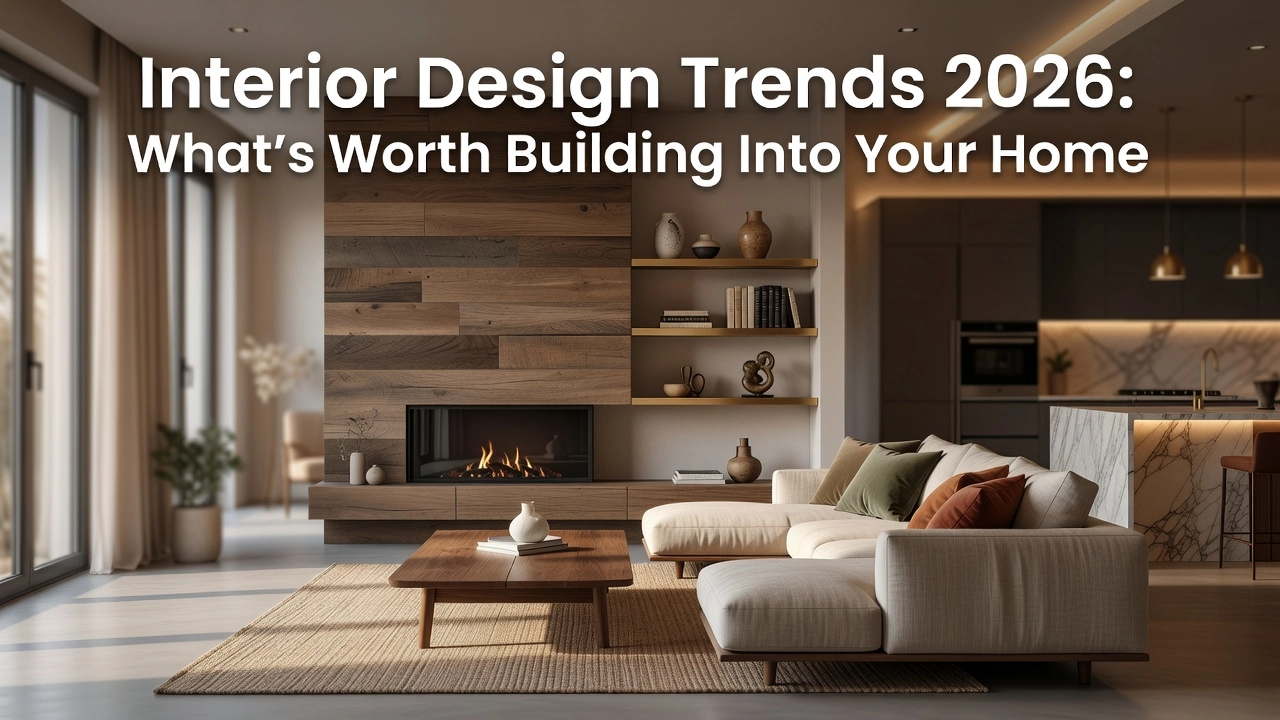 Professional header image for industry analysis: Interior Design Trends 2026: What's Worth Building Into Y...